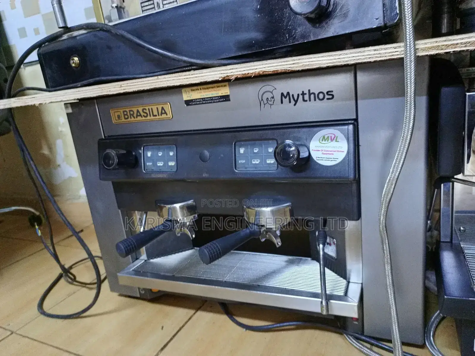 2 Slot Coffee Maker Machine