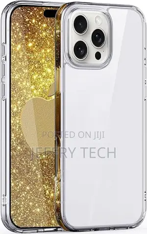 iPhone 16 Pro Max Case Clear Anti Yellowing Bumper Cover