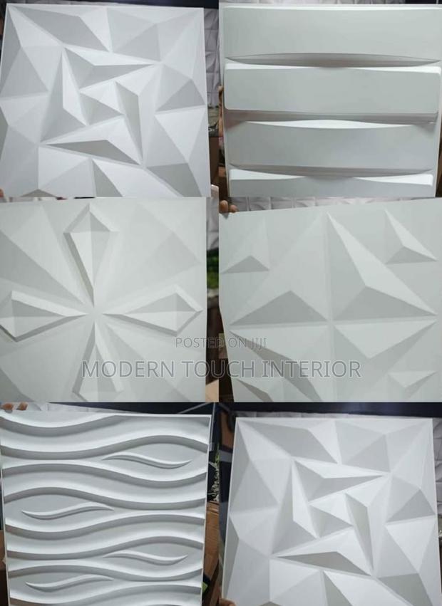 PVC 3D Wall Panels for Home Decor