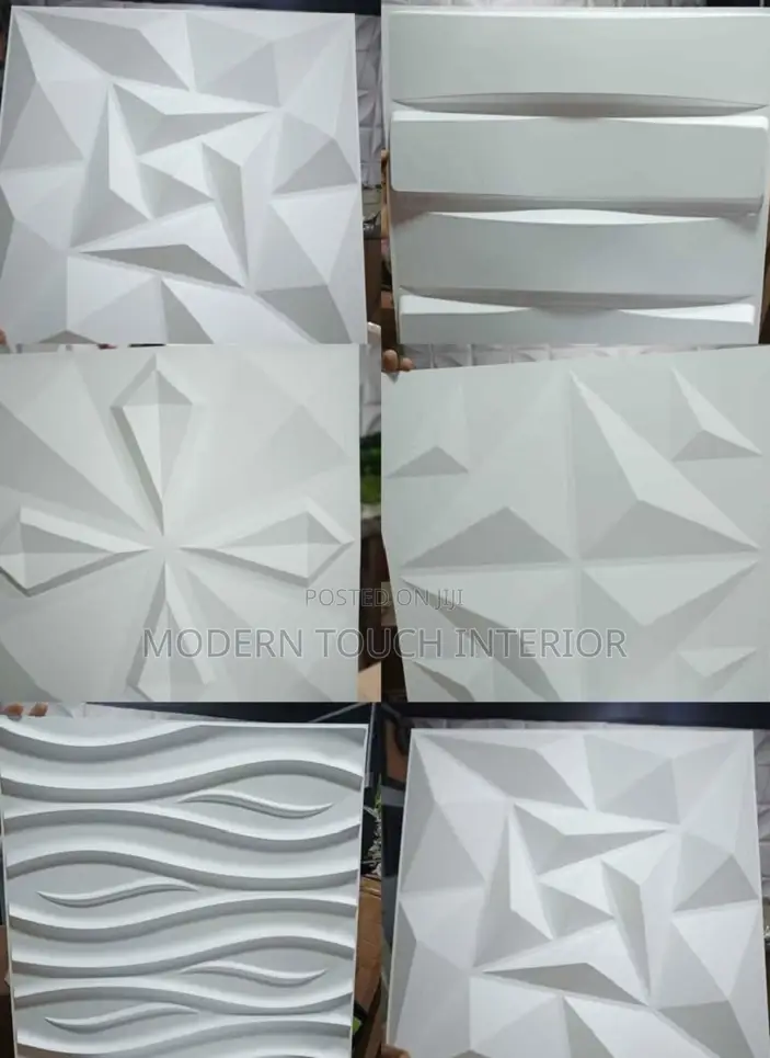 PVC 3D Wall Panels for Home Decor