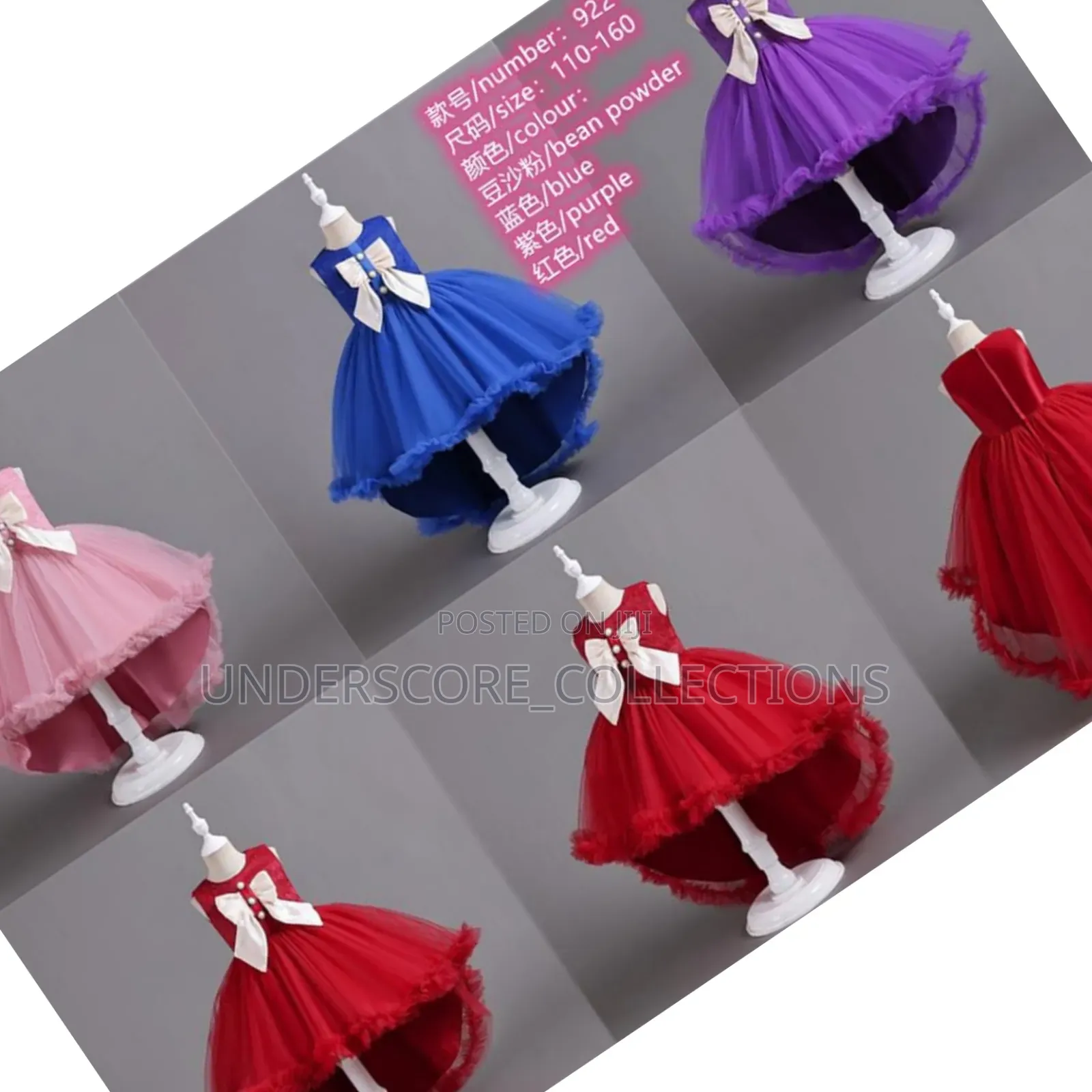 Pretty Girls Dresses . High Quality Material.