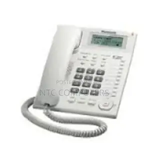 Panasonic Single Line KX-TS880W Corded Phone