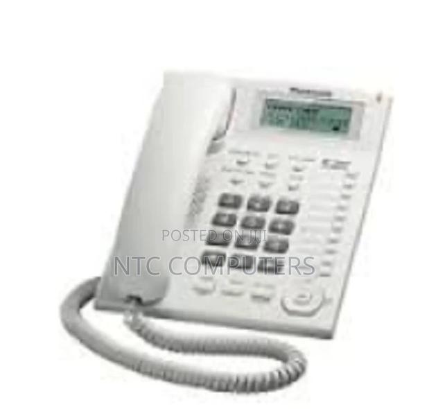 Panasonic Single Line KX-TS880W Corded Phone