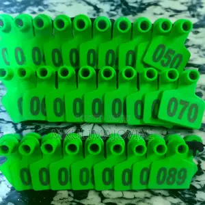 Cattle Ear Tags Large Plastic Livestock Ear Tag Marker for P