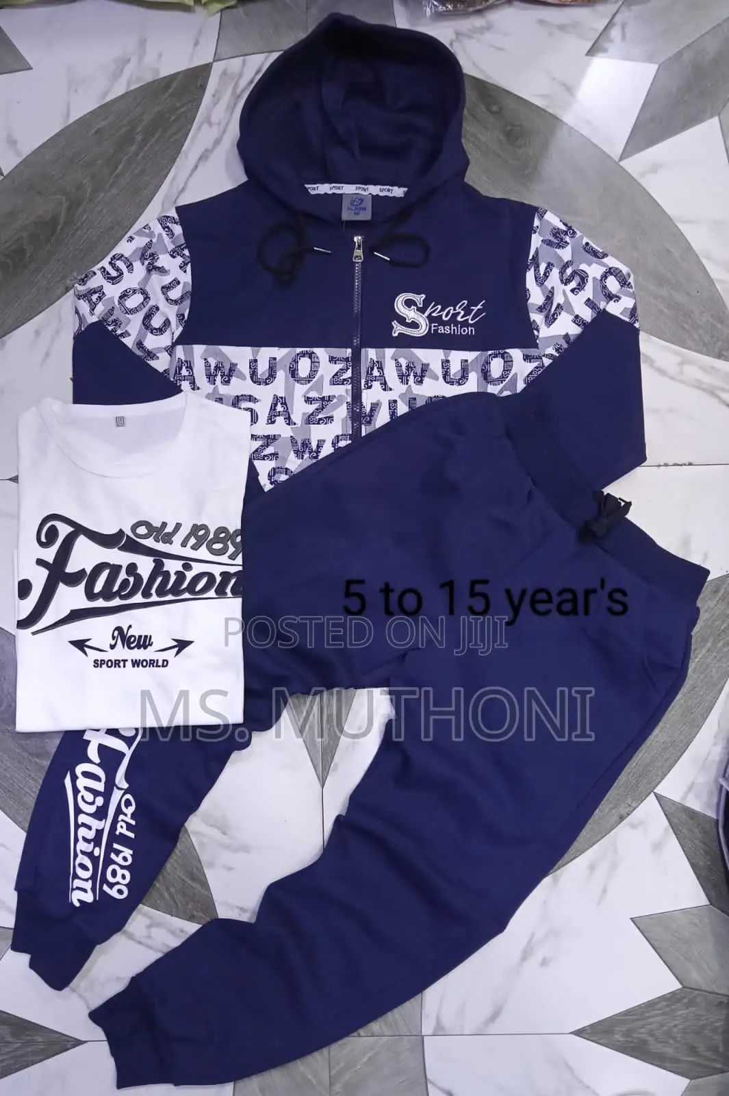 Boys 3 Piece 5-15 Years Available