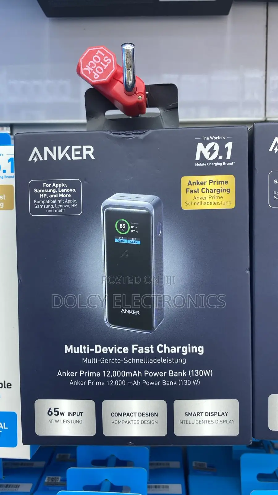 Anker Prime 12,000mah Power Bank (130W)