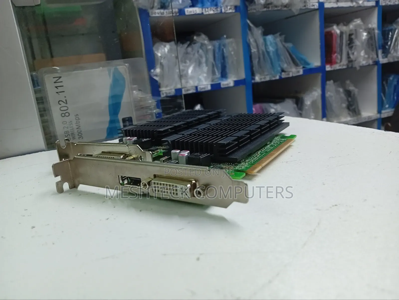 Nvidia Geforce 1GB 605 With Heatsink