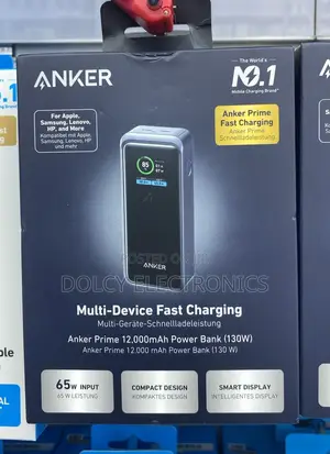Anker Prime 12,000mah Power Bank (130W)