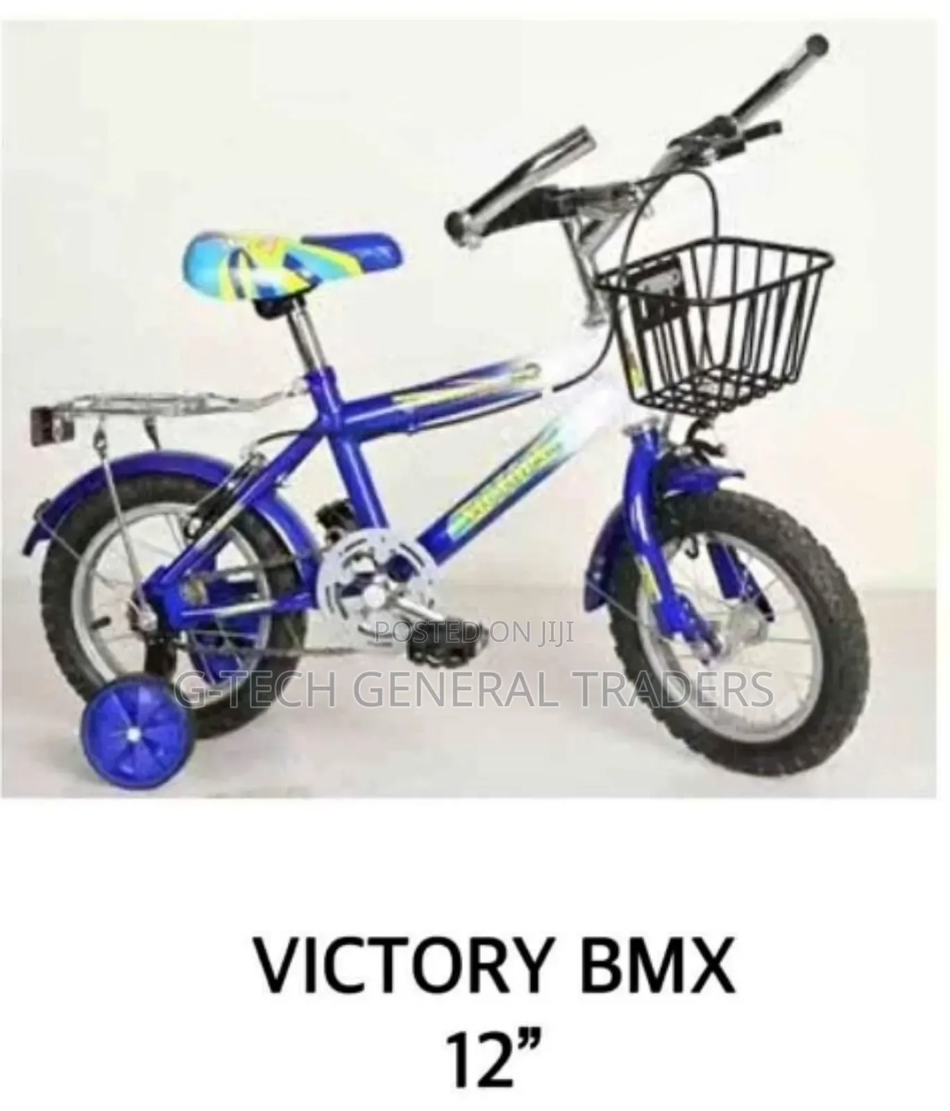 Victory BMX Size 12 Heavy Gauge Kid's Bike(Age 2-5yrs)