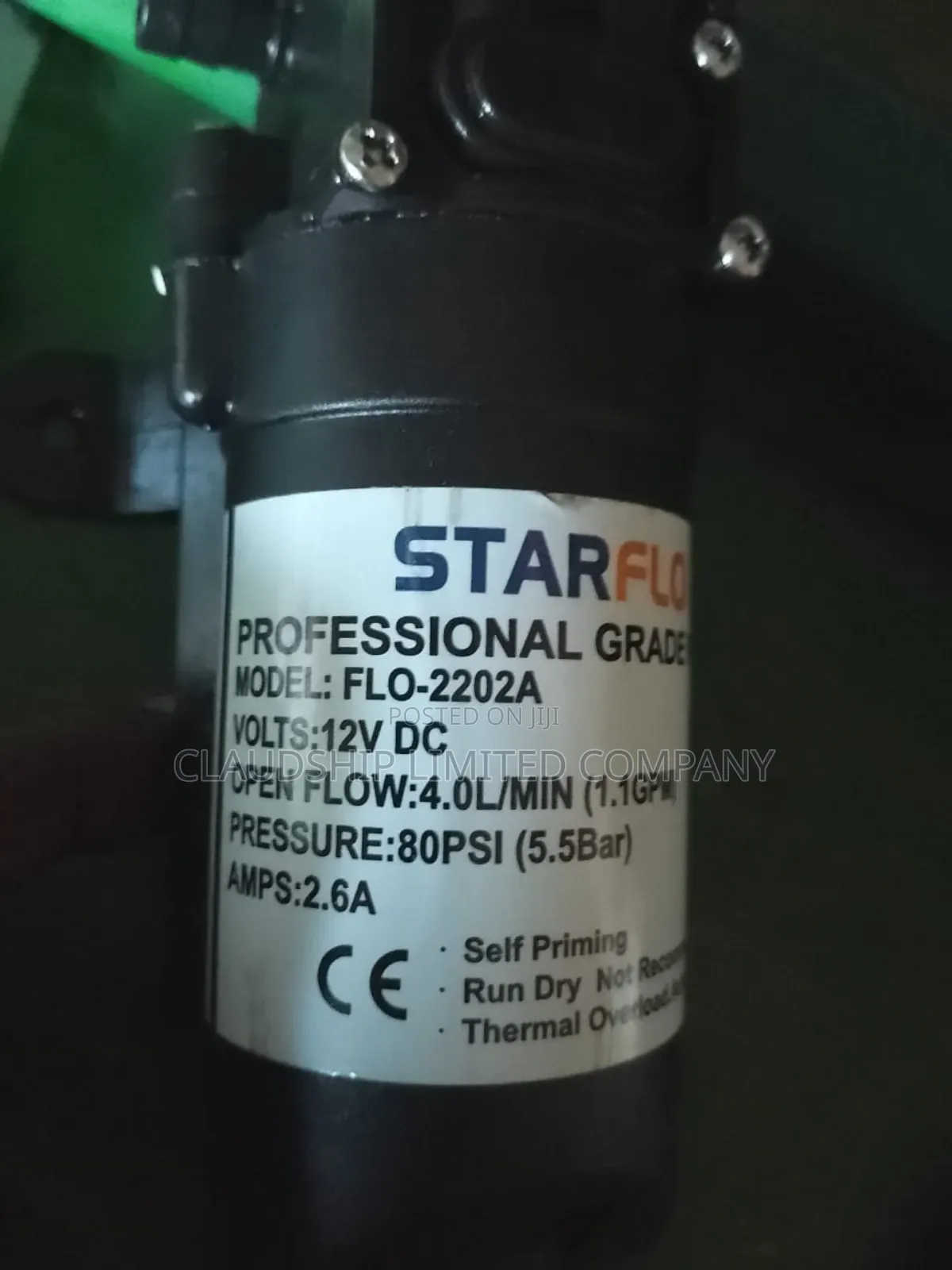 Rv Water Diapghram Pumps 12/24v