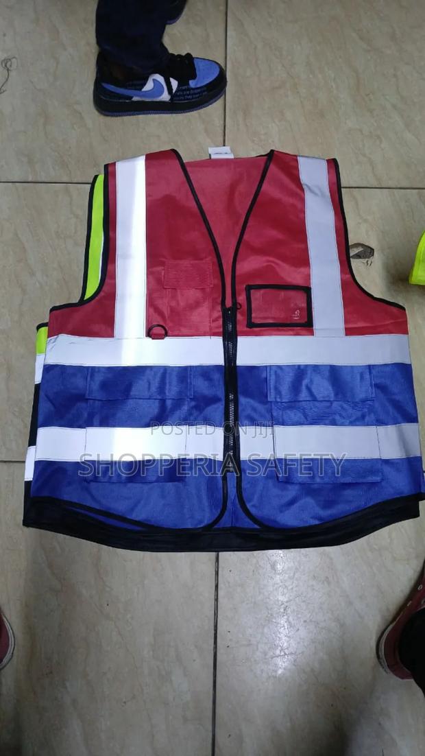 Brandable Double Coloured Reflector Veat - main view