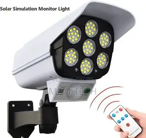 High Simulation Camera Solar Flood Light With Motion Sensor