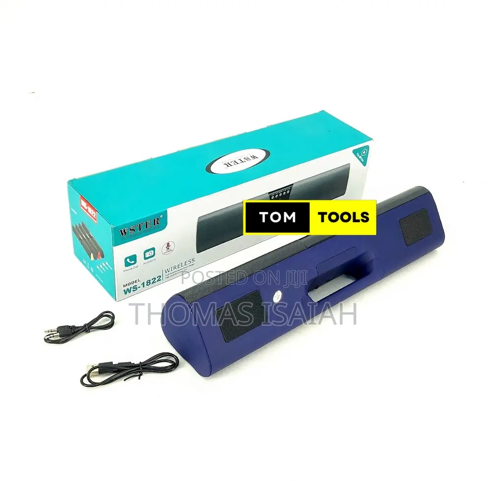 WSTER WS 1822 Bluetooth Speaker Mini Soundbar Stereo