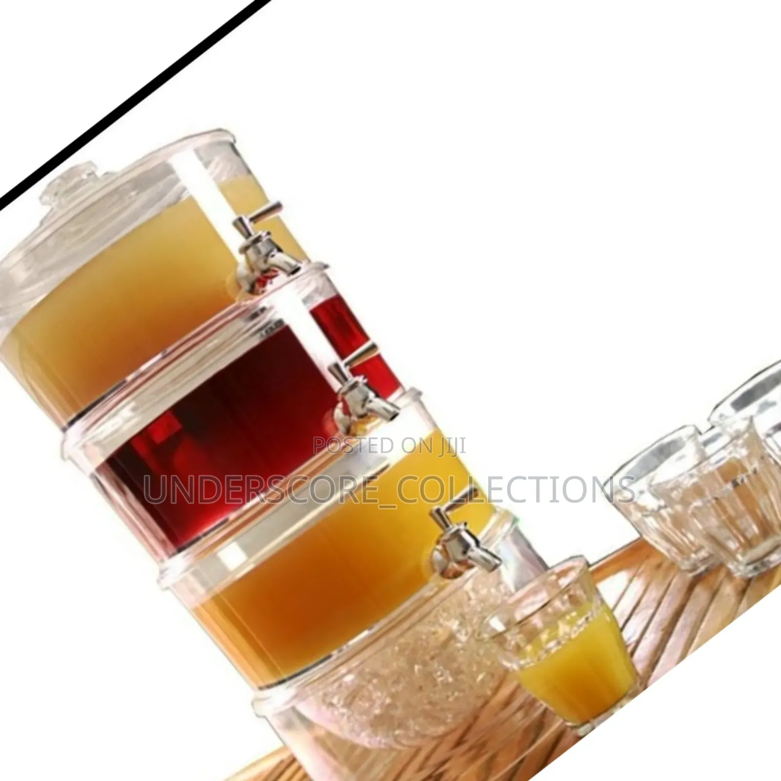 *3 Tier Juice*Capacity*
●3L Each (For Each Tier)