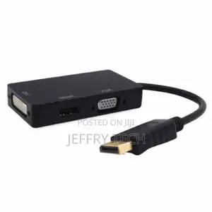 3 in 1 Displayport DP Male to HDMI/DVI/VGA Female Adapter Co