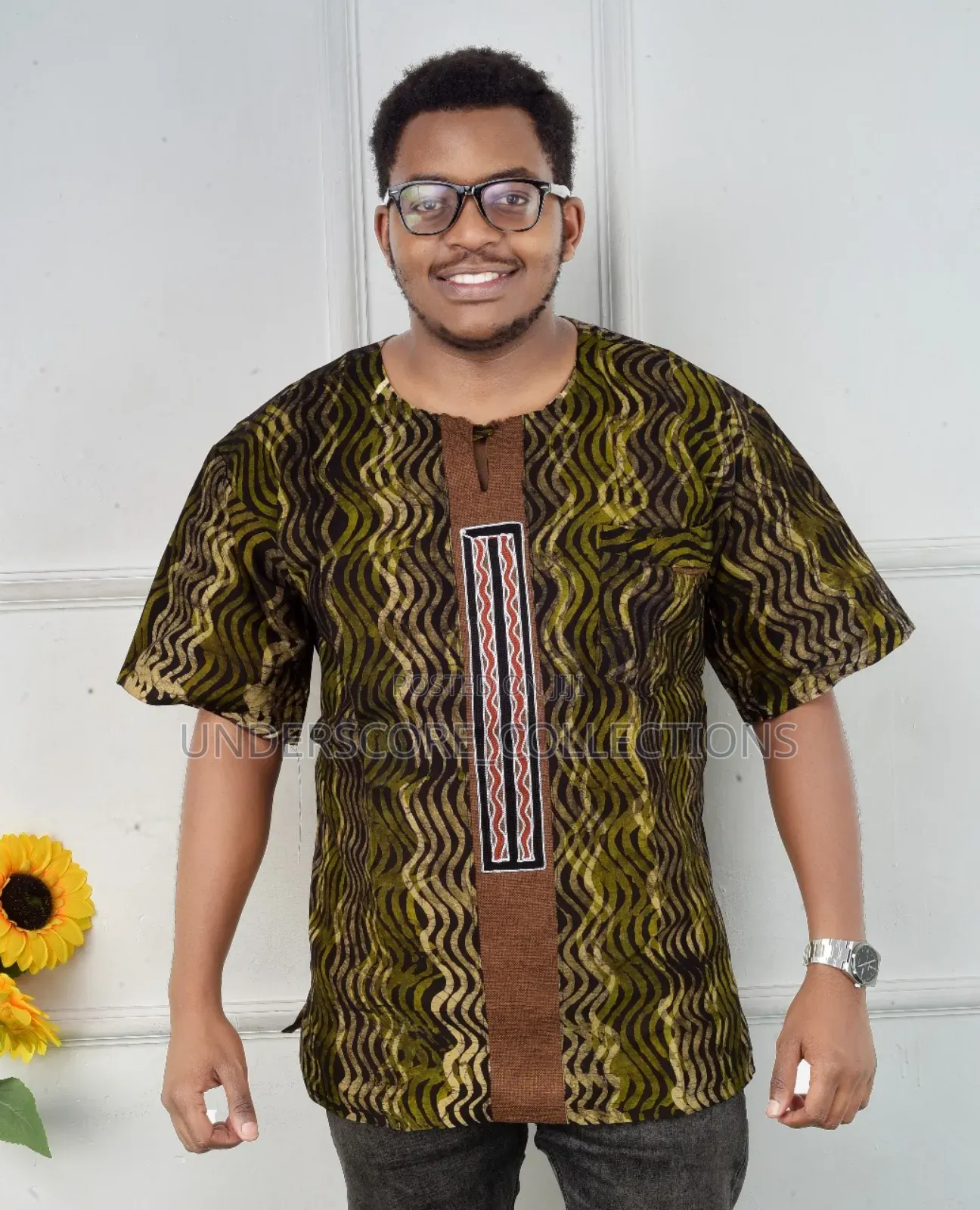Men's Best African Wear.Short Sleeved.