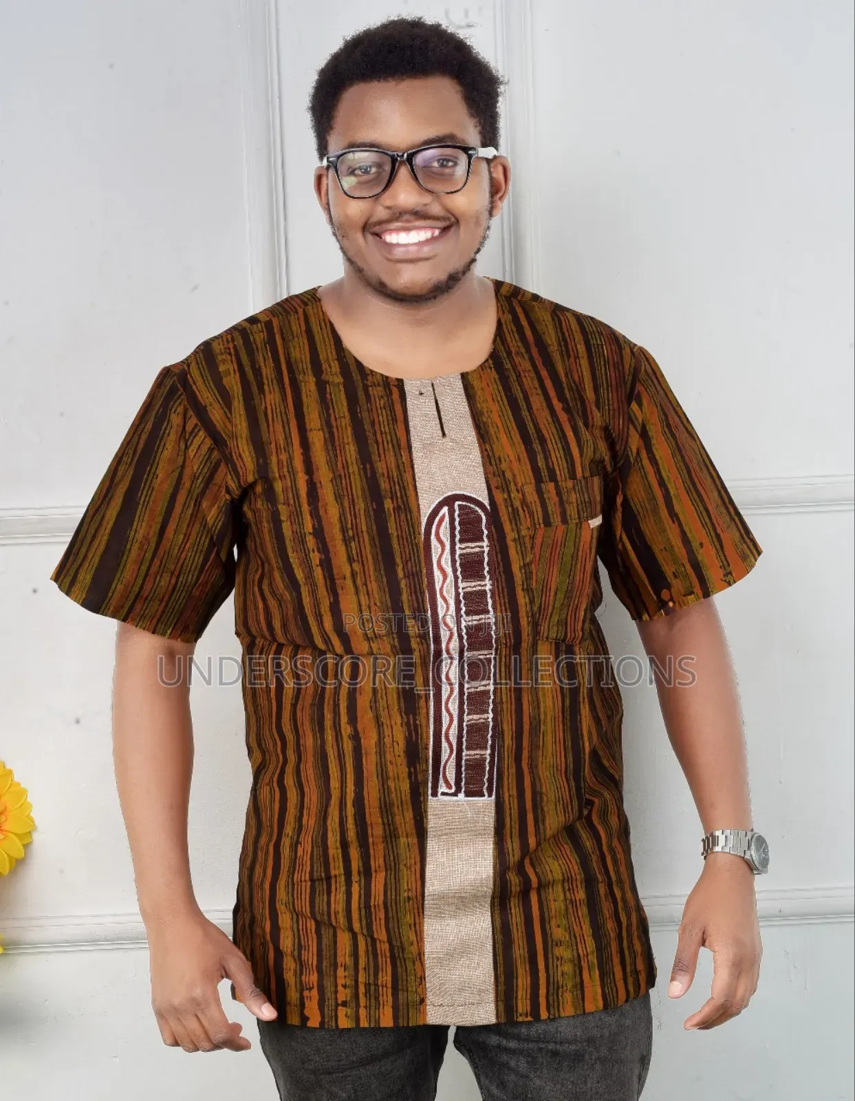 Men's Best African Wear.Short Sleeved.