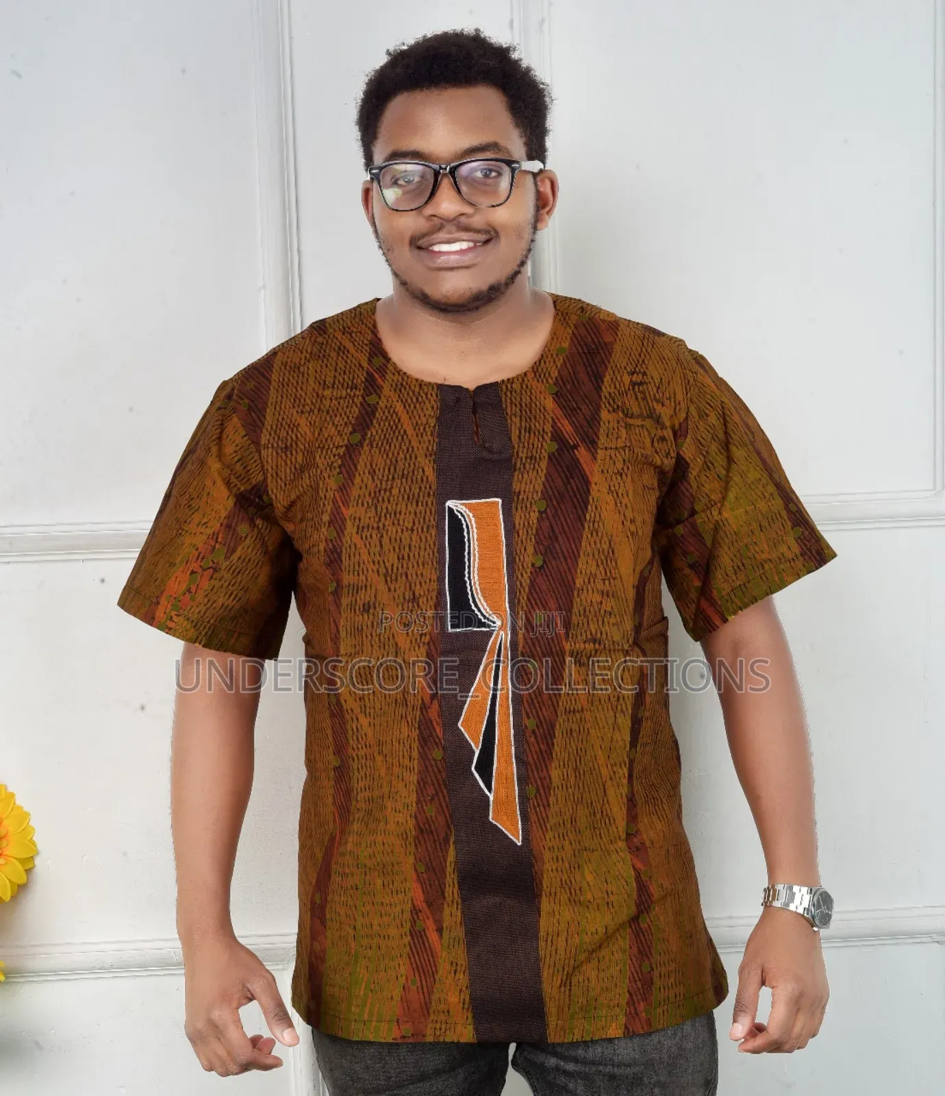 Best of Best Men's Short Sleeved African Wear.