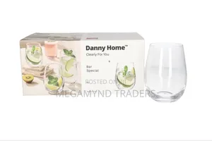 Wine Glass 630ml/6pc Stemless Wine Glasses