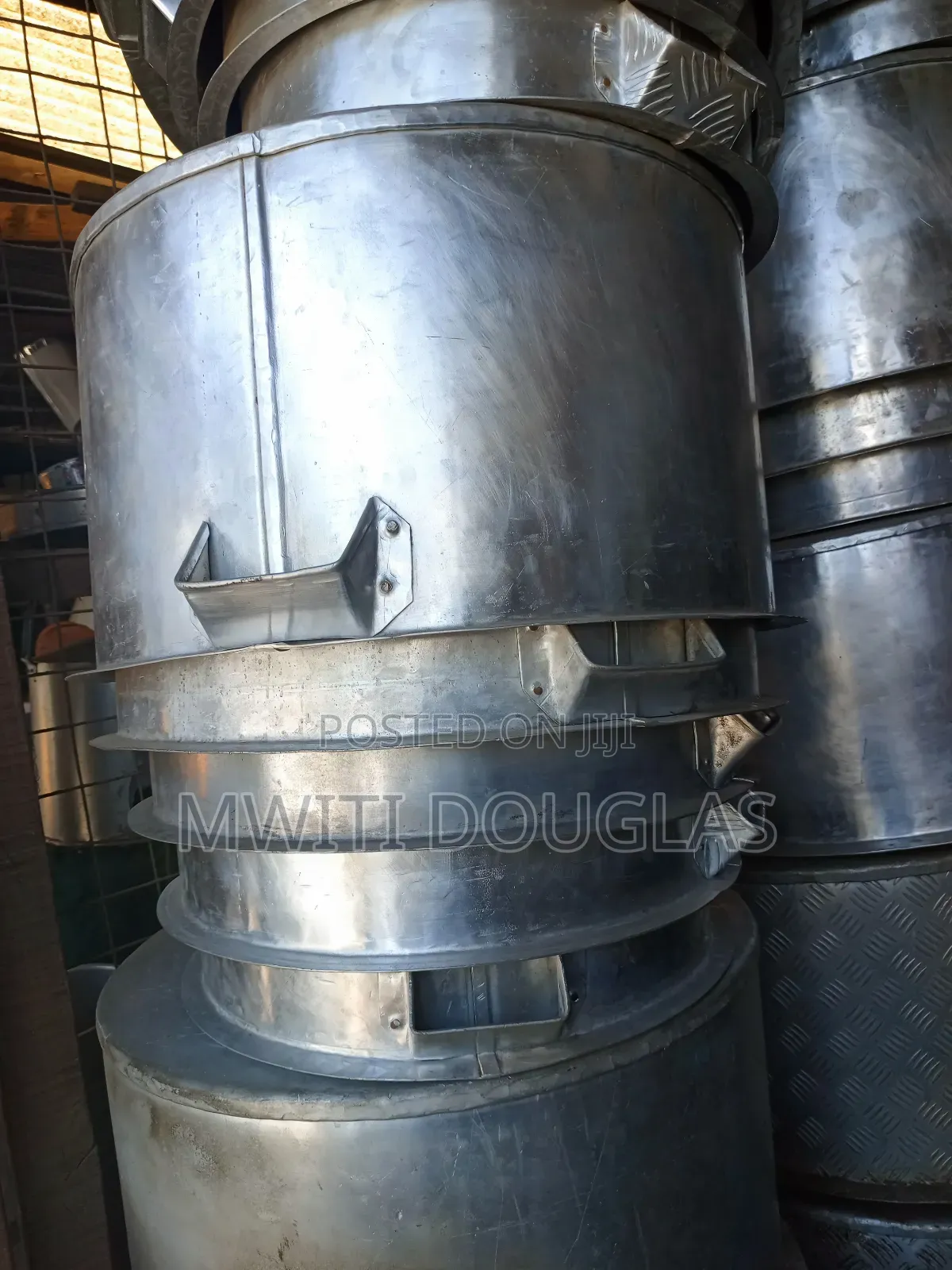 Different Size Aluminum Sufuria