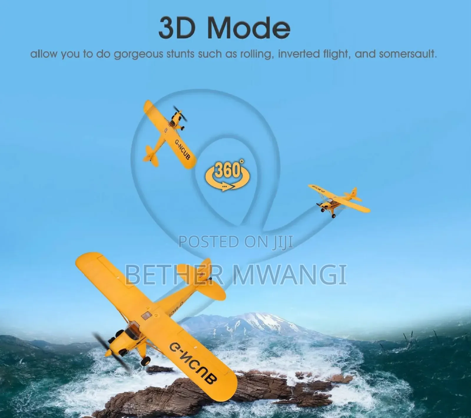 Large Brushless Remote Control Plane RC in Kenya