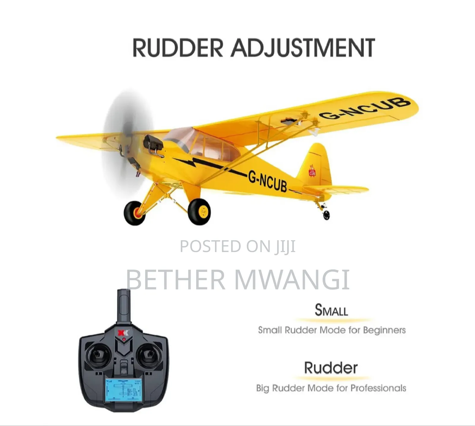 Large Brushless Remote Control Plane RC in Kenya