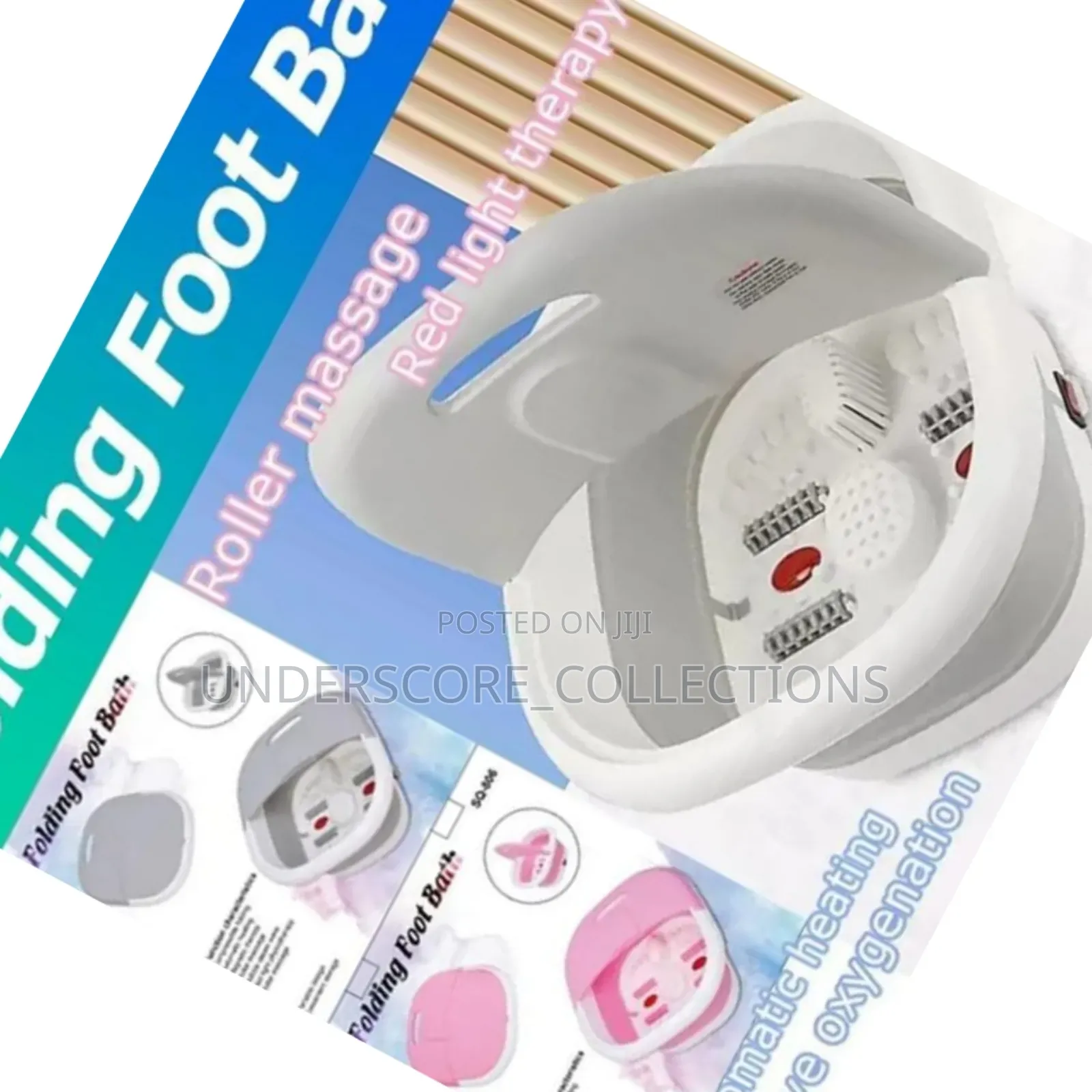 *High Quality Portable Silicon Folding Electric Foot Bath .