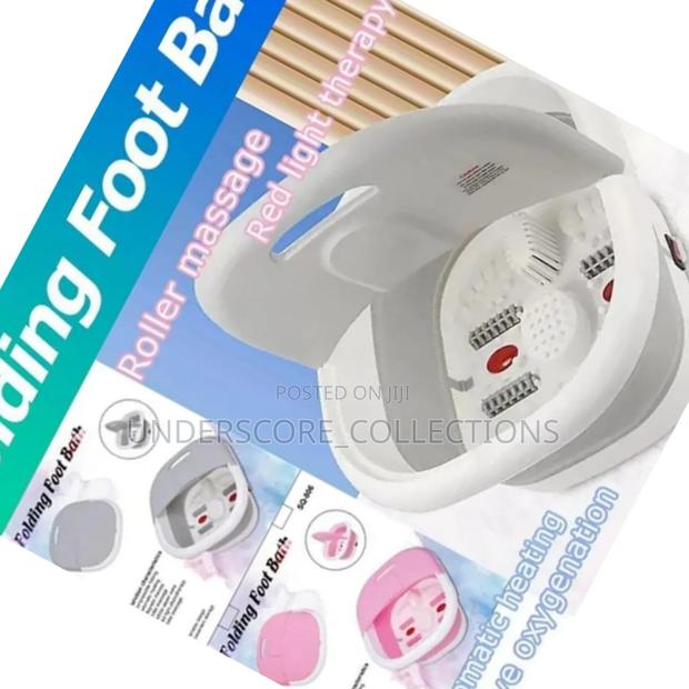 *High Quality Portable Silicon Folding Electric Foot Bath .