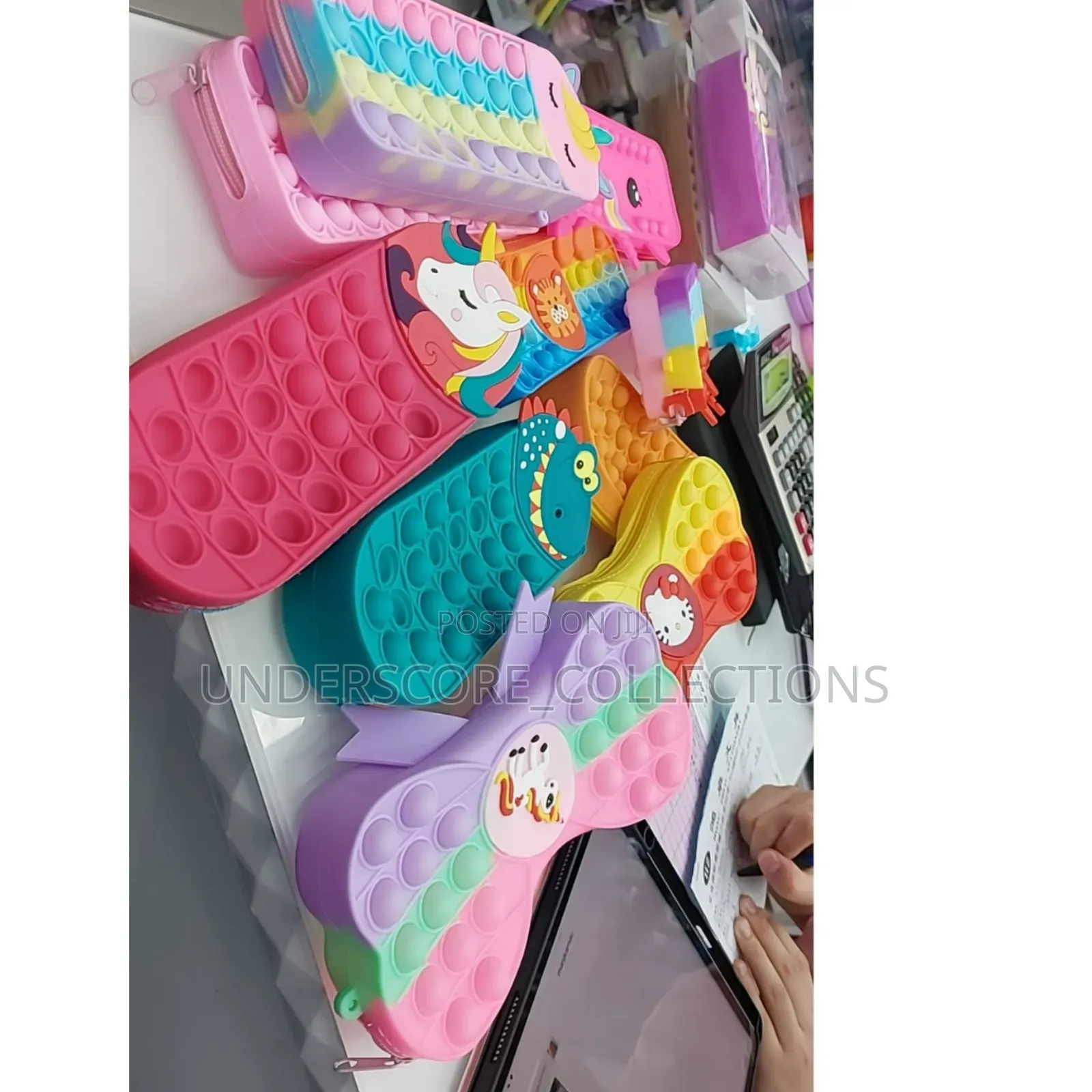 Children Silicone Cute Pencil Case Mickey Mouse .