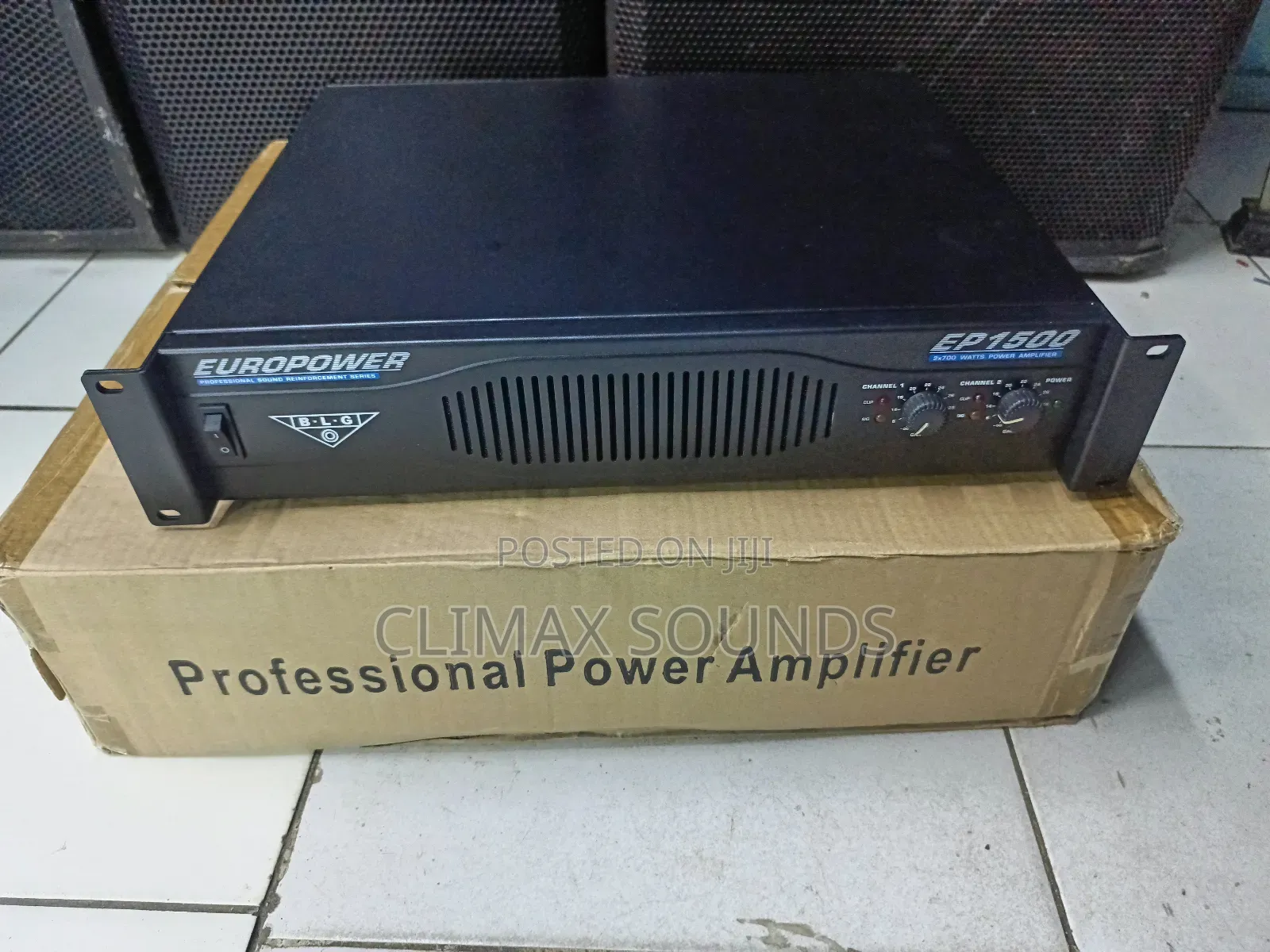 Ep1500 Europower Amplifier