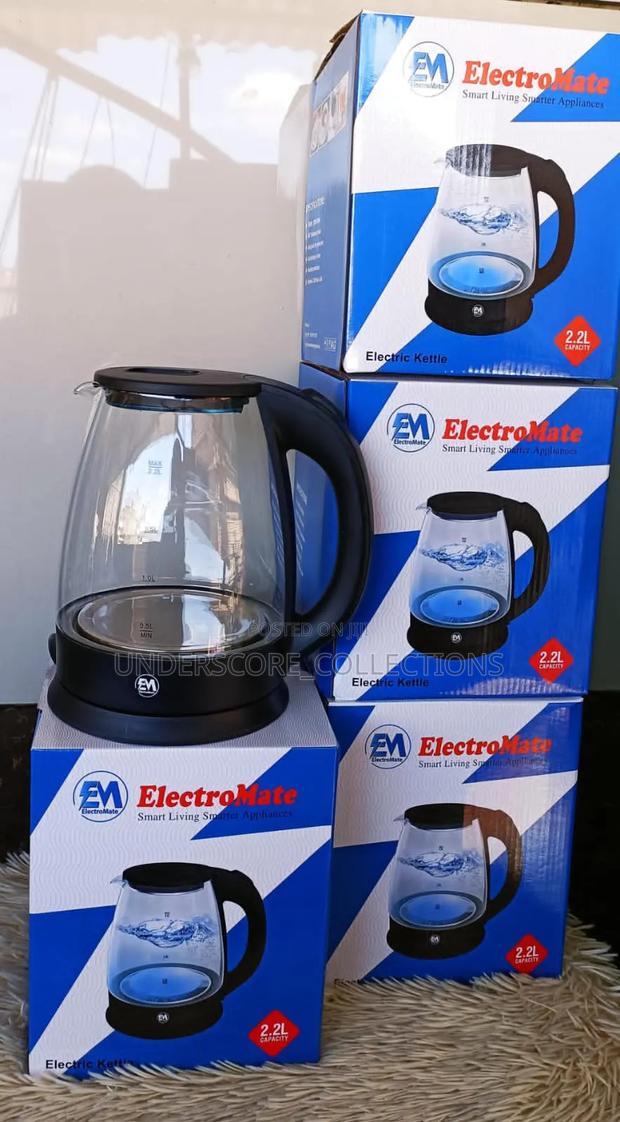 Electromate Glass Kettles