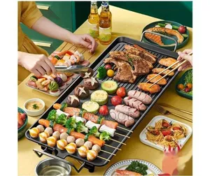 Electric BBQ Grill Pan, 1500W
