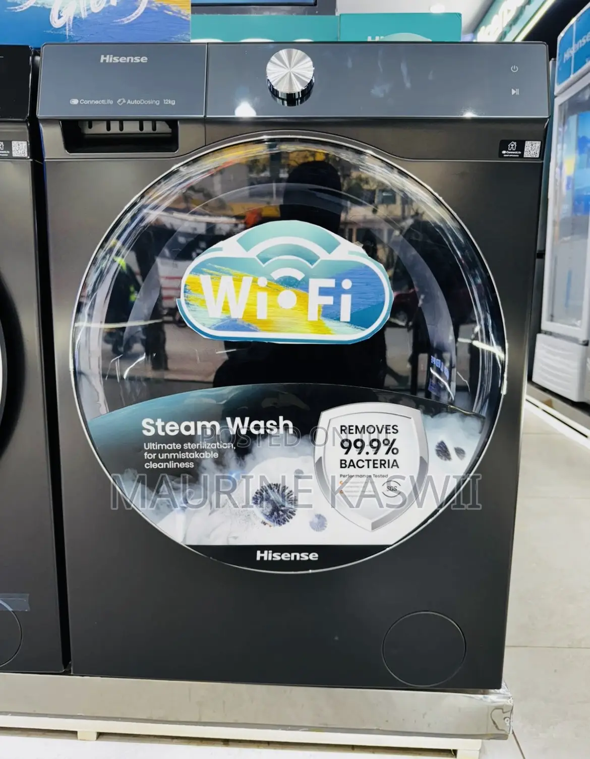 Hisense 12 Kg Washing Capacity Front Load Full Outomatic