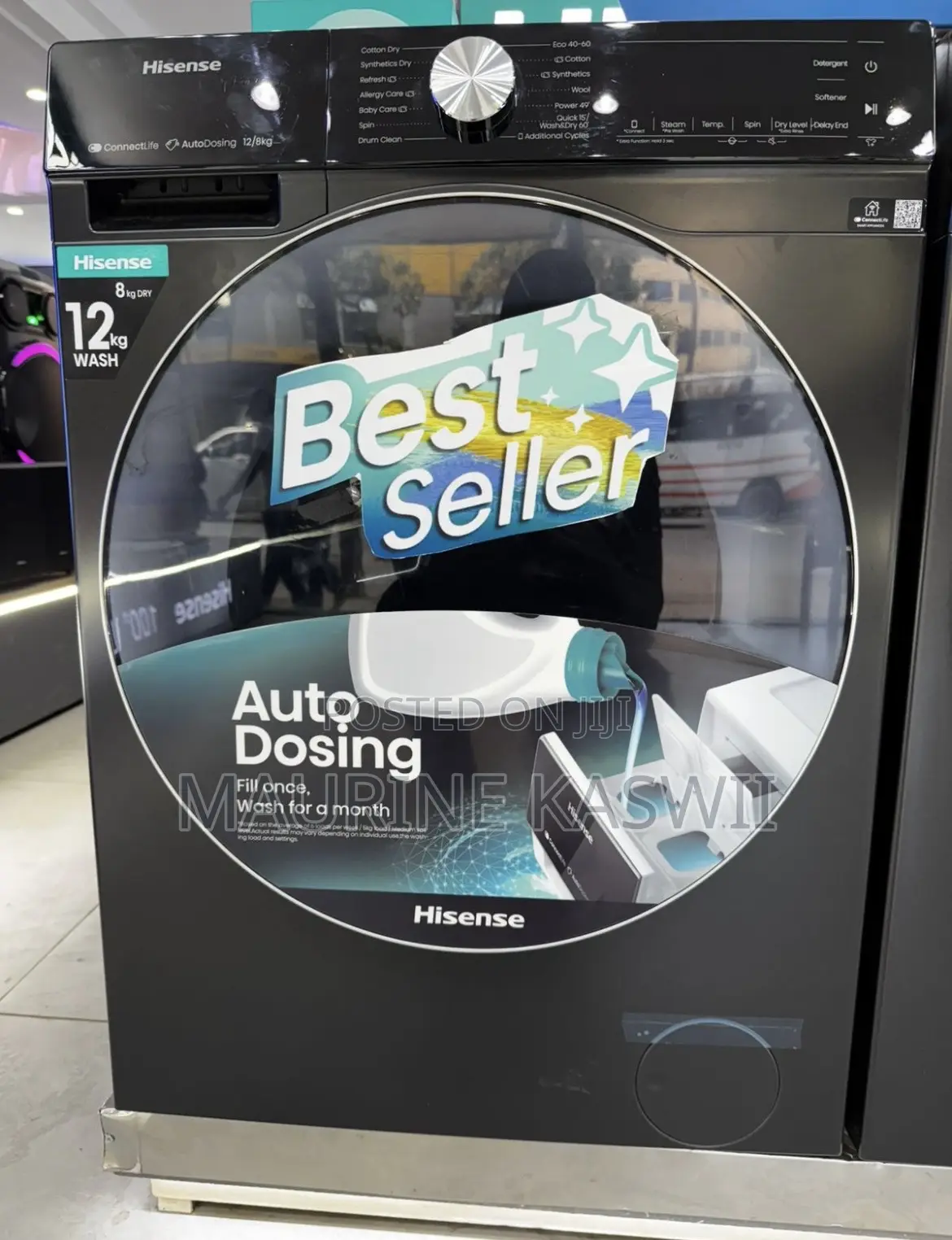 Hisense 12/8kg Dryer and Washer