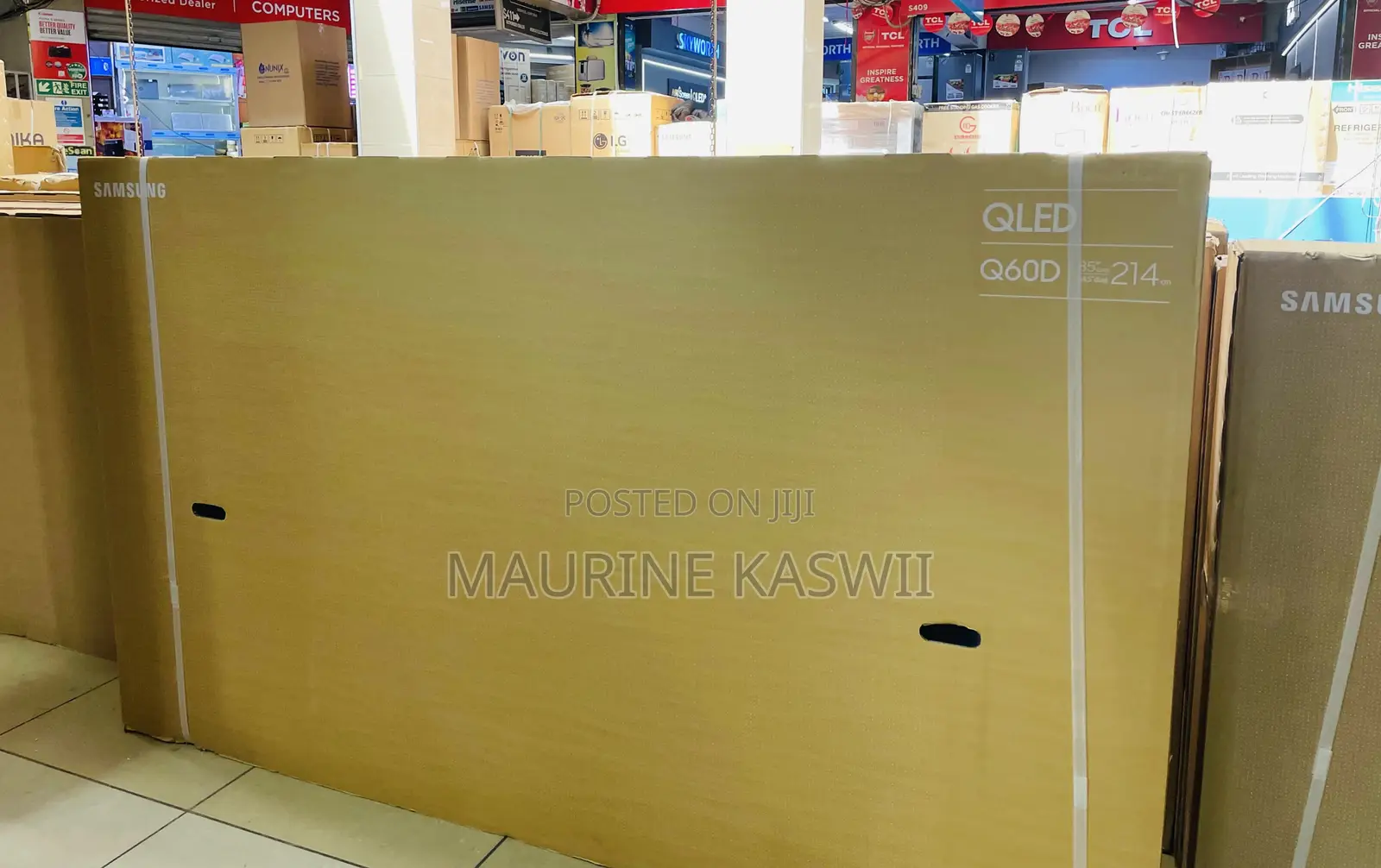 Samsung 85 “ Smart Qled Tv 85 Q60d