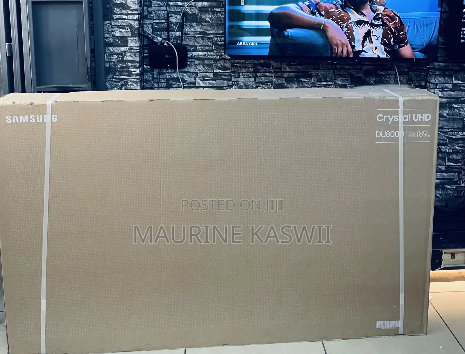 Samsung 75” 75 Du8000 Smart Uhd