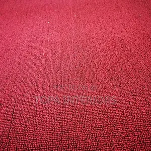 NON FLUFFY Maroon Wall to Wall Office Carpets Supply and Fit