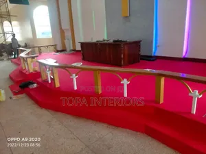 Standard Church Altar Floor Carpeting Supply and Fitting Rug