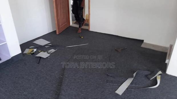 Dark Grey Standard Wall to Wall Carpet Rugs Supply and Fit