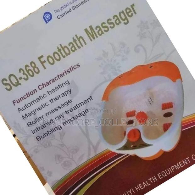 *Foot Bath Massage With Bubbles (3 Pin Plug)* - main view