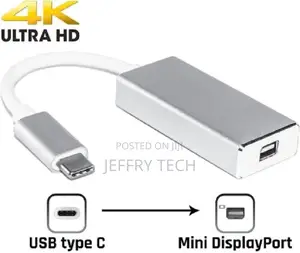 USB Type C Adapter to Mini Displayport, USB-C to Mini DP Ada