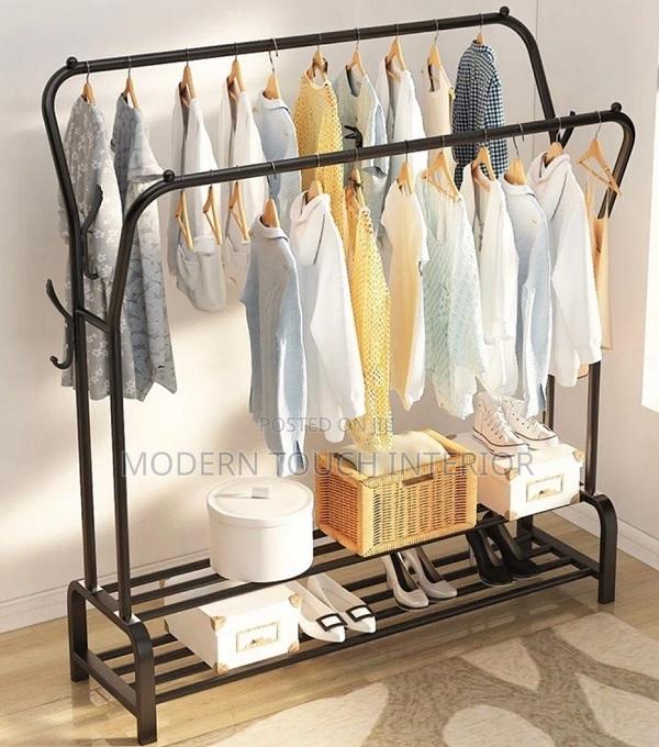 Cloth Rack With Shoe Space