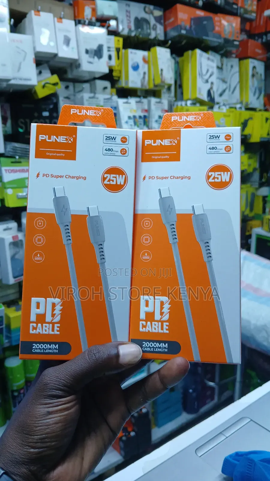 Usb C Cable 2M Long C-C 2metres Data Cable