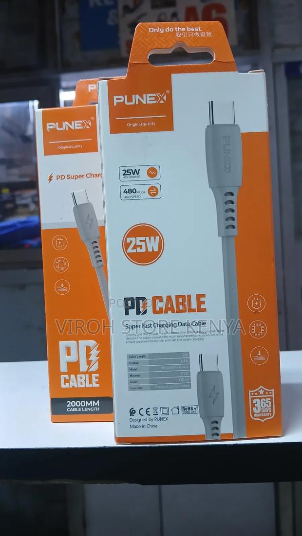 Pd Cable 25W 480mbps Data Cable Usb C
