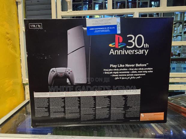 Ps5 Slim 30th Anniversary Playstation Five - thumbnail 3