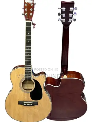 40” Ibanez Dreadnought Semi Acoustic Guitar Natural Brownish