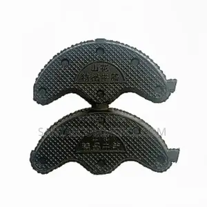 2 Pieces Heel Plates Rubber Heel Taps