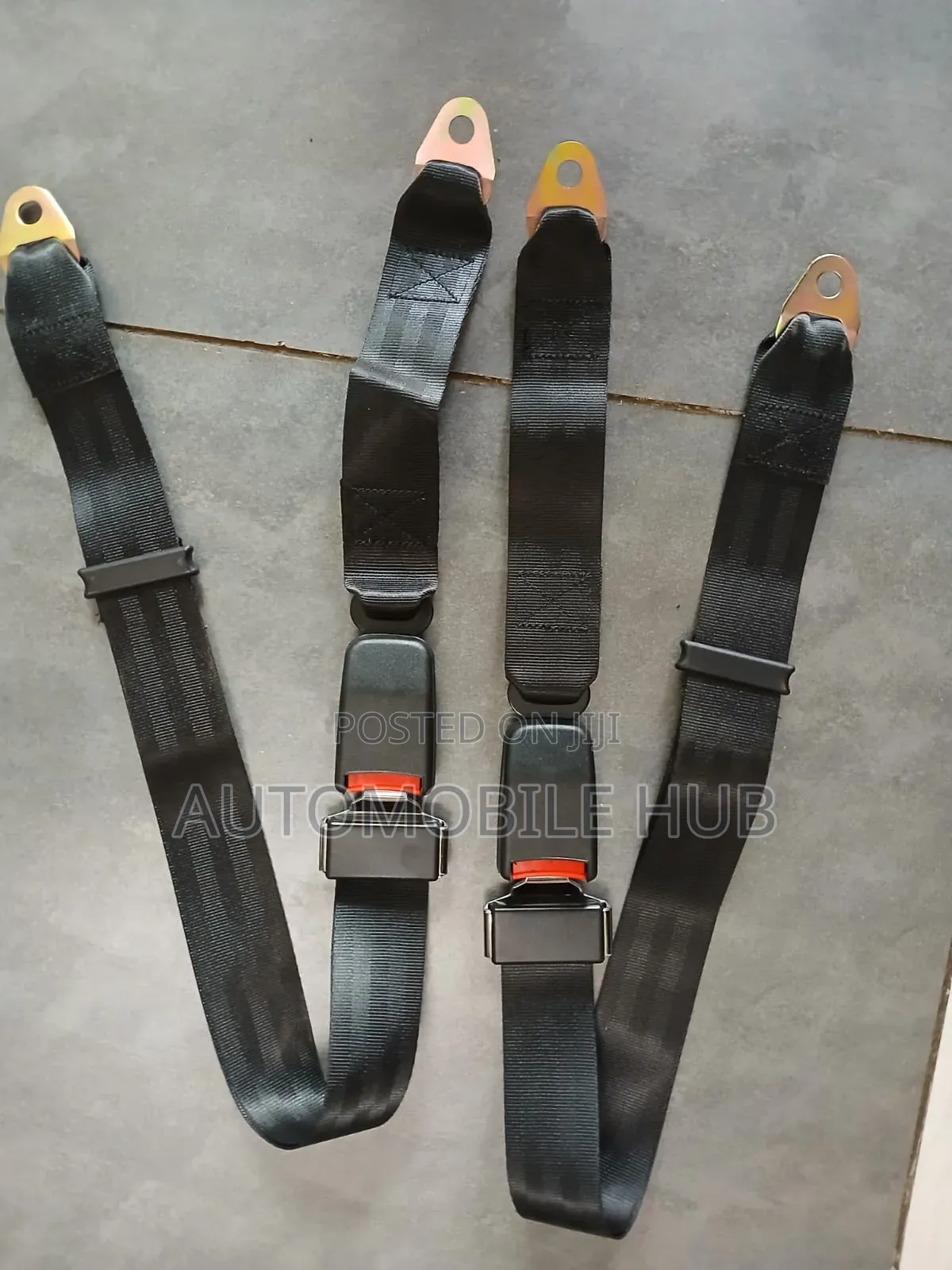 2 Way Car Seat Safety Belts