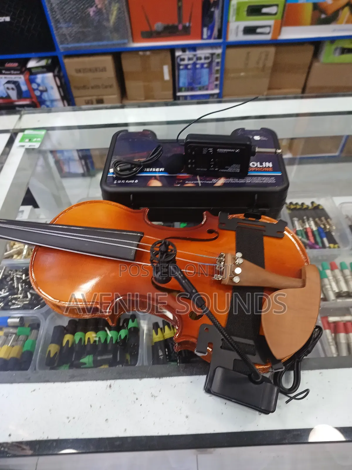 Senheiser Wireless Violin Microphone