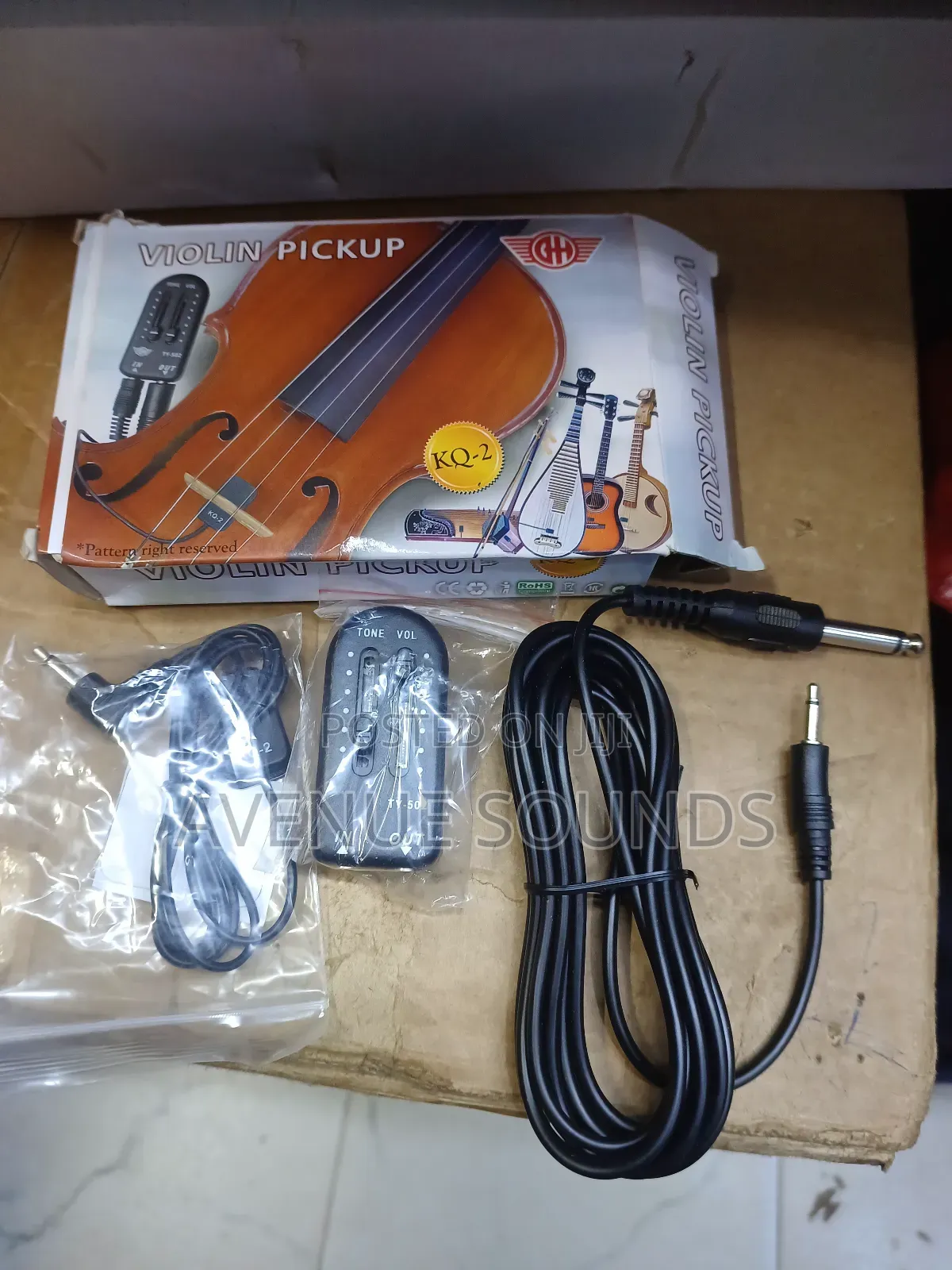 Wired Violin Mic